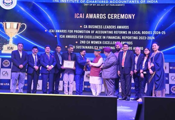 REC wins Gold Shield in ICAI Award for Excellence in Financial Reporting for the Financial Year 2023-24