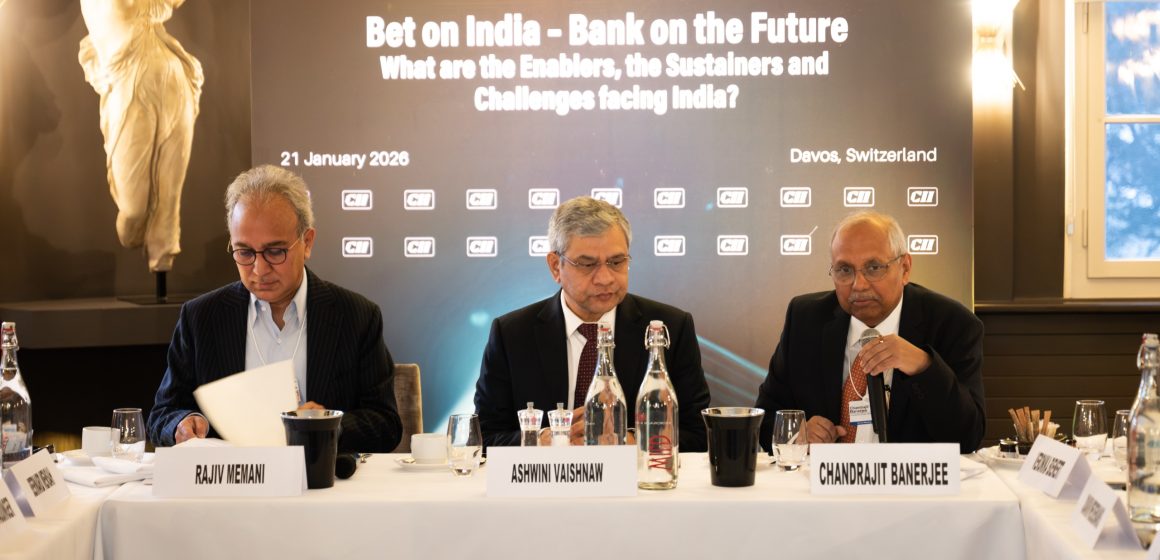 Vaishnaw Projects 6-8% Growth, Highlights Reform Momentum at Davos