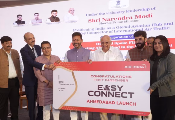 Air India Expands Easy Connect from Ahmedabad, Linking Gujarat to 26 Global Destinations