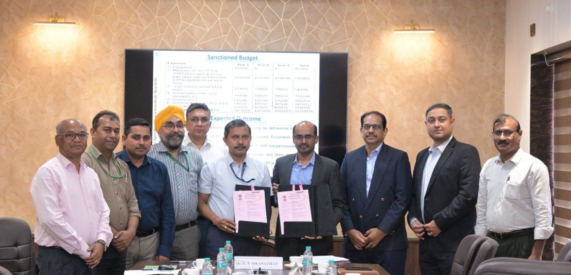AM/NS India, ICAR‑IARI Partner on Sustainable Use of Iron Ore Tailings in Agriculture