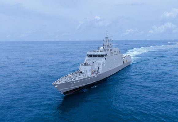 AM/NS India Steel Powers INS Mangrol as Indigenous Naval Fleet Expansion Advances