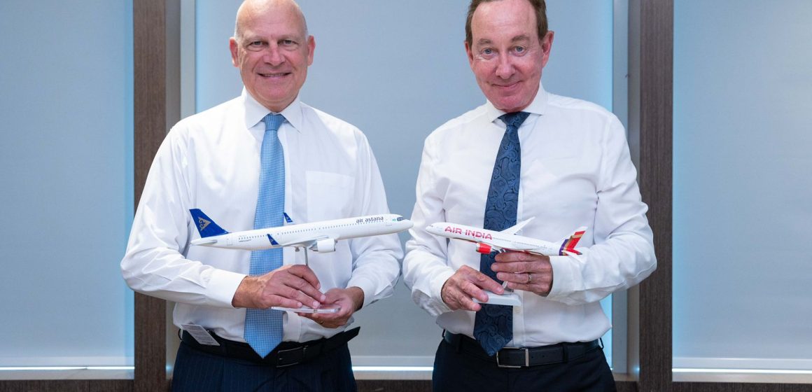 Air India, Air Astana Sign Codeshare Agreement to Boost Connectivity Between India and Central Asia