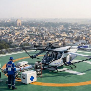 Air India, SkyDrive, and Suzuki Join Forces to Explore eVTOL Medical Logistics in India
