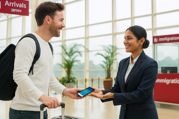 Delhi Airport Rolls Out E-Arrival Card for Foreign Travellers to Streamline Immigration