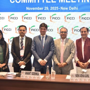 Anant Goenka Takes Charge as FICCI President; Centenary Logo Unveiled by Piyush Goyal Anant Goenka Takes Charge as FICCI President; Centenary Logo Unveiled by Piyush Goyal