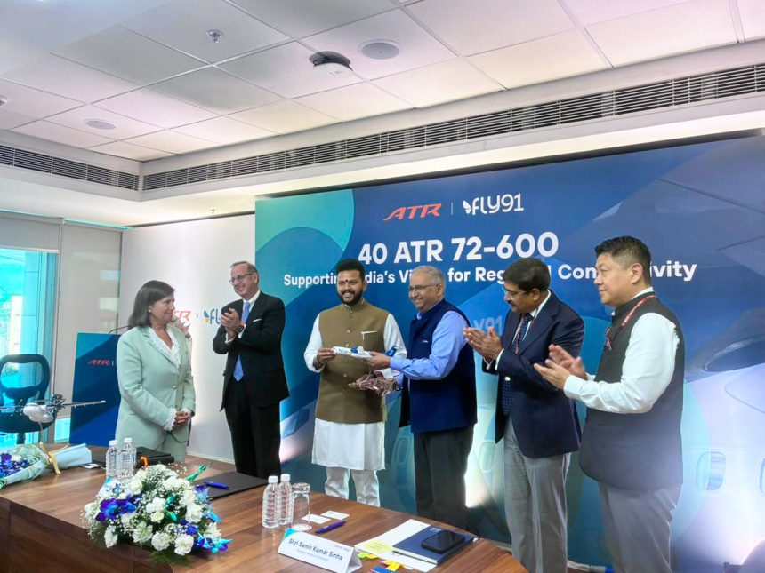 FLY91 Signs $1 Billion ATR Order to Drive Regional Aviation Growth