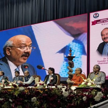 GM Rao Urges Andhra University Alumni to Drive Innovation, Entrepreneurship and India Growth Story GM Rao Urges Andhra University Alumni to Drive Innovation, Entrepreneurship and India Growth Story