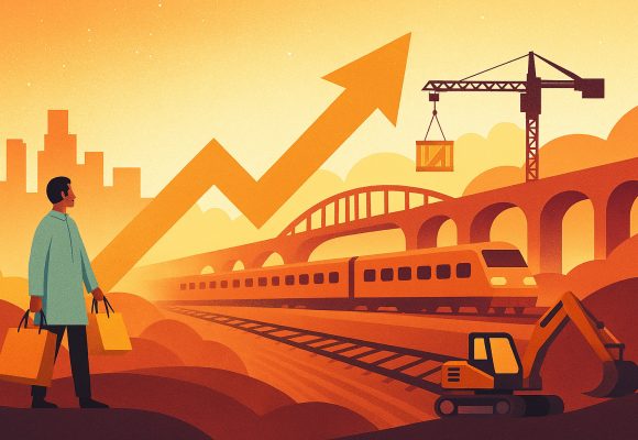 India’s GDP Surges 8% in H1 FY26, Driven by Infra and Services