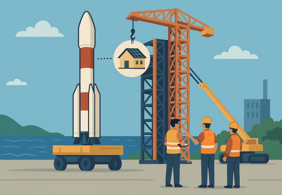 ISRO Begins SSLV Launch Pad Construction at Thoothukudi Spaceport