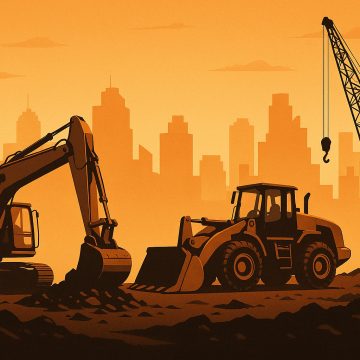 India’s Construction Equipment Demand Falls 9%, Exports Surge Amid Revival Prospects