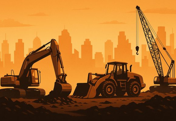 India’s Construction Equipment Demand Falls 9%, Exports Surge Amid Revival Prospects