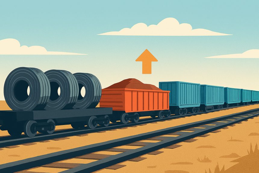 Rail Freight Rises 4.2% in November as Steel, Iron Ore and Fertiliser Volumes Surge