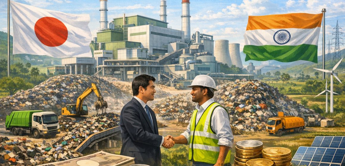 Japan’s JFE Engineering Invests ¥750 Million in Antony Waste; First FDI in India’s Waste-to-Energy Sector Japan’s JFE Engineering Invests ¥750 Million in Antony Waste; First FDI in India’s Waste-to-Energy Sector