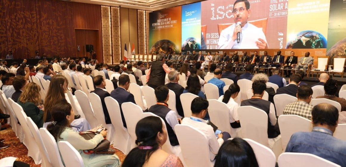 India’s Solar Diplomacy Gains Momentum as Minister Joshi Calls for Equitable Energy Transition at ISA Plenary India’s Solar Diplomacy Gains Momentum as Minister Joshi Calls for Equitable Energy Transition at ISA Plenary