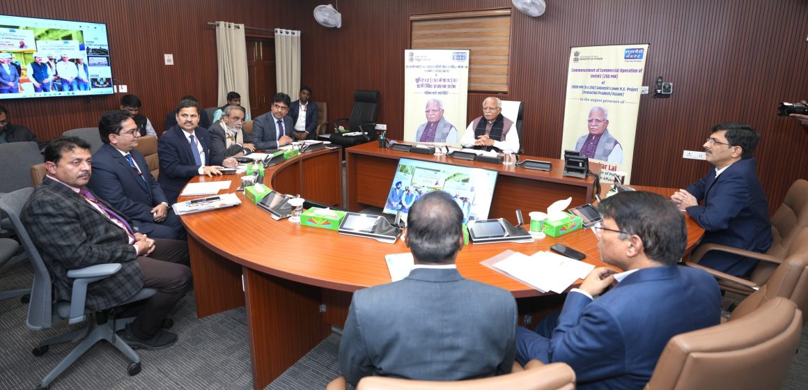Clean Leap: Manohar Lal Inaugurates First Unit of 2,000 MW Subansiri Hydropower Project