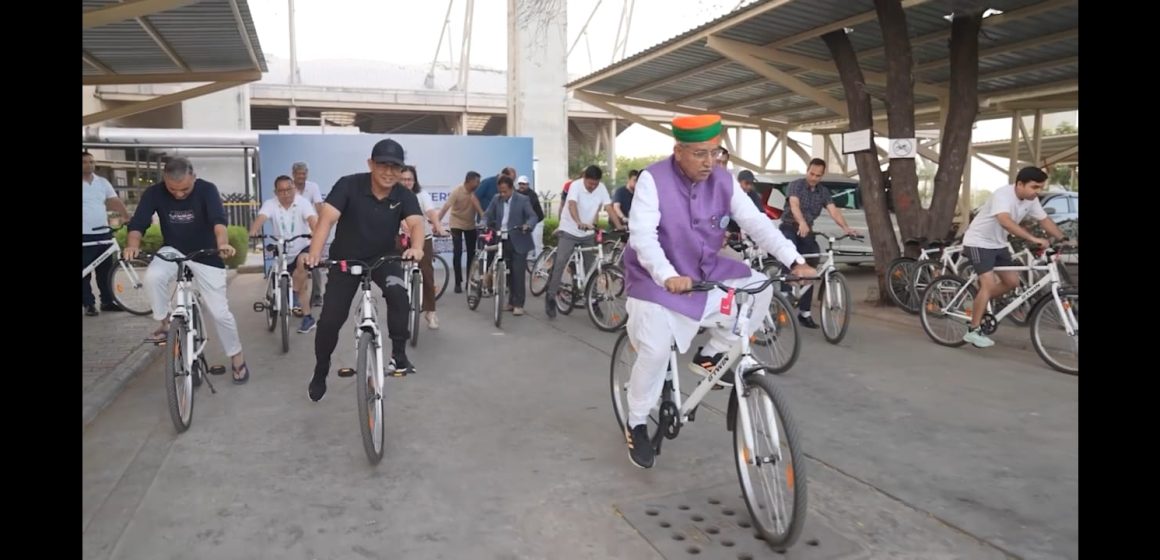 ADR Adopted at BRICS Meet, Meghwal Pedals for Sustainability