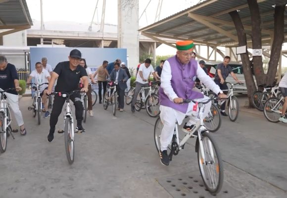 ADR Adopted at BRICS Meet, Meghwal Pedals for Sustainability