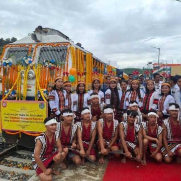 Modi Inaugurates First Rajdhani to Aizawl, Linking Mizoram Directly to Delhi