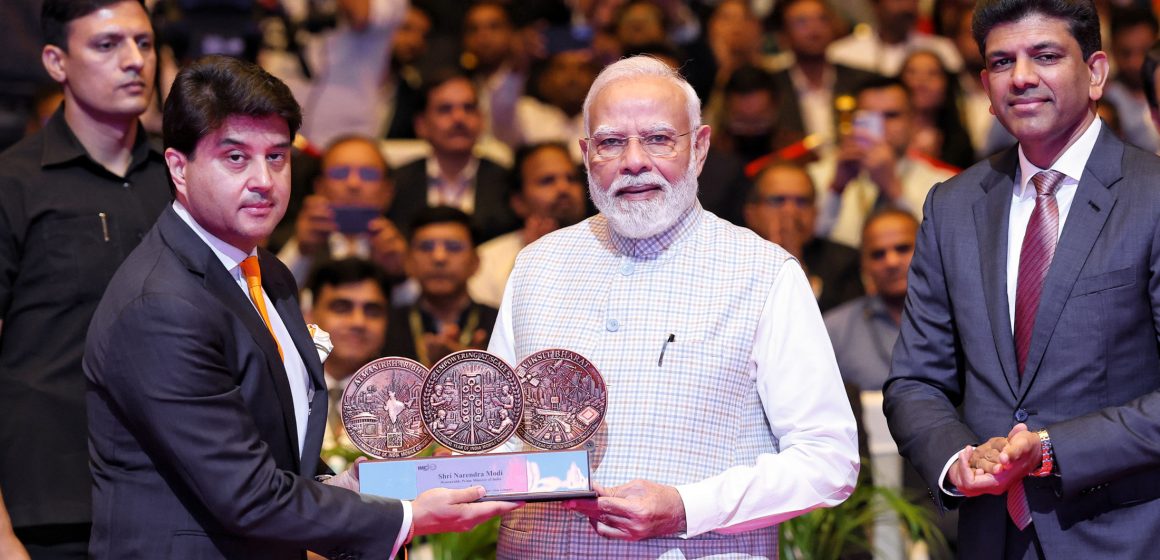 Modi Opens India Mobile Congress, Says Nation Has Shifted from Consumer to Creator