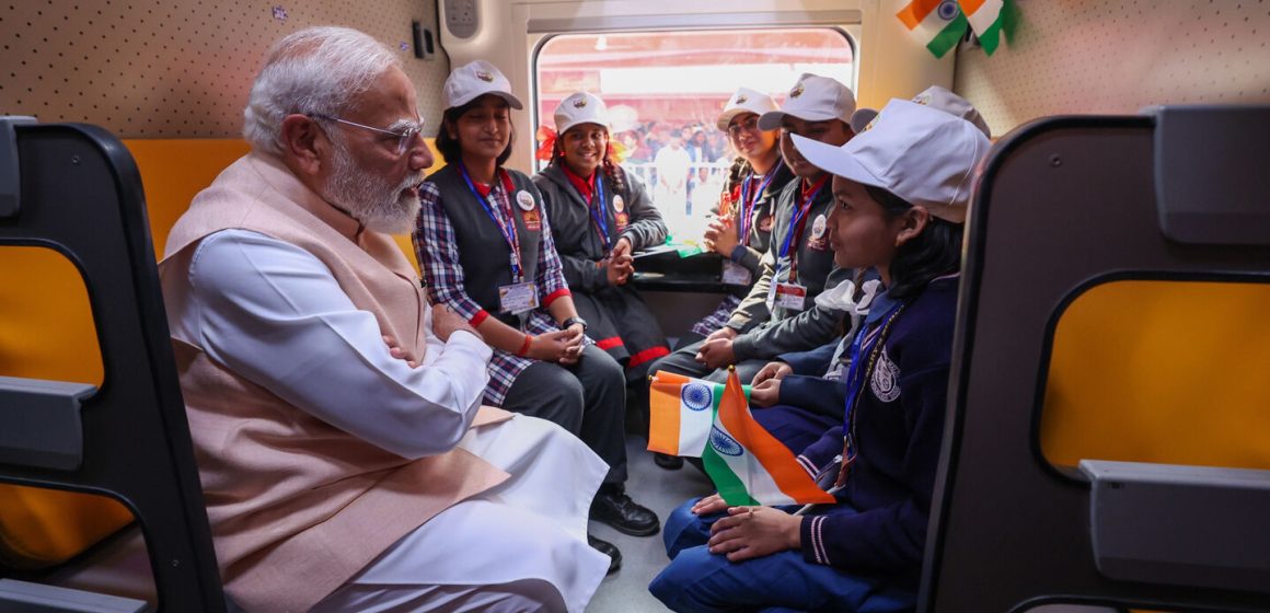 PM Modi Flags Off Vande Bharat Sleeper Train as Symbol of Viksit Bharat