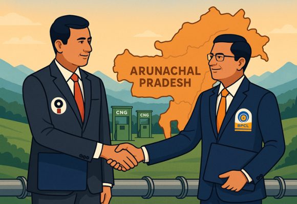 OIL-BPCL Join Hands for City Gas Network Rollout in Arunachal Pradesh