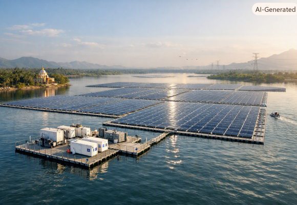 India Approves ₹50.7 Billion Scheme for Floating Solar Projects with Energy Storage