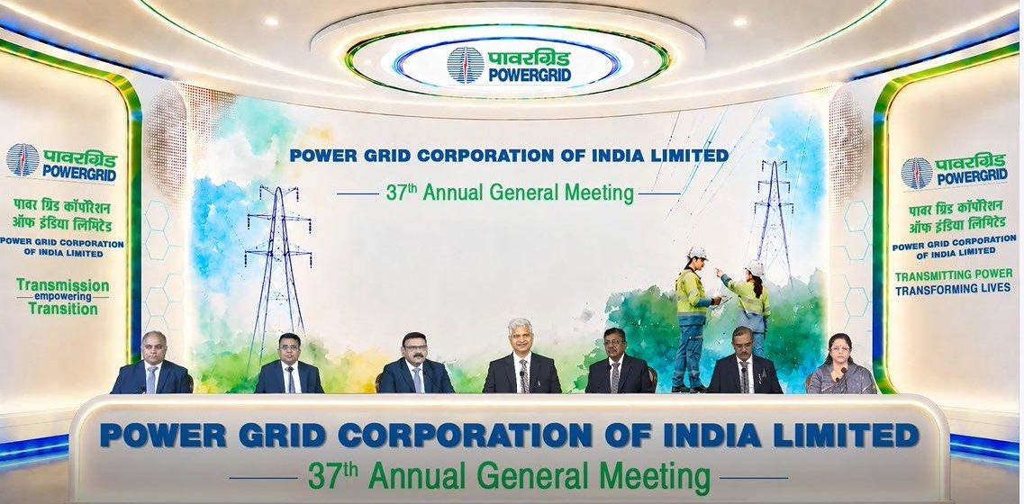 POWERGRID Holds 37th AGM, Showcases Strong Growth and High System Availability
