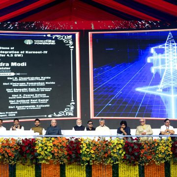 PM Modi Dedicates POWERGRID Transmission Projects for Clean Energy in Andhra Pradesh PM Modi Dedicates POWERGRID Transmission Projects for Clean Energy in Andhra Pradesh