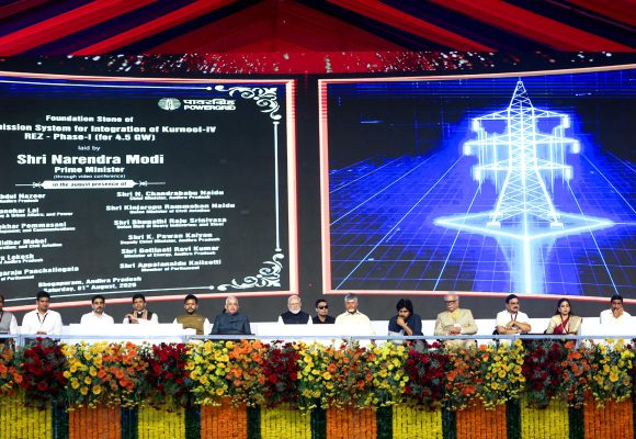 PM Modi Dedicates POWERGRID Transmission Projects for Clean Energy in Andhra Pradesh