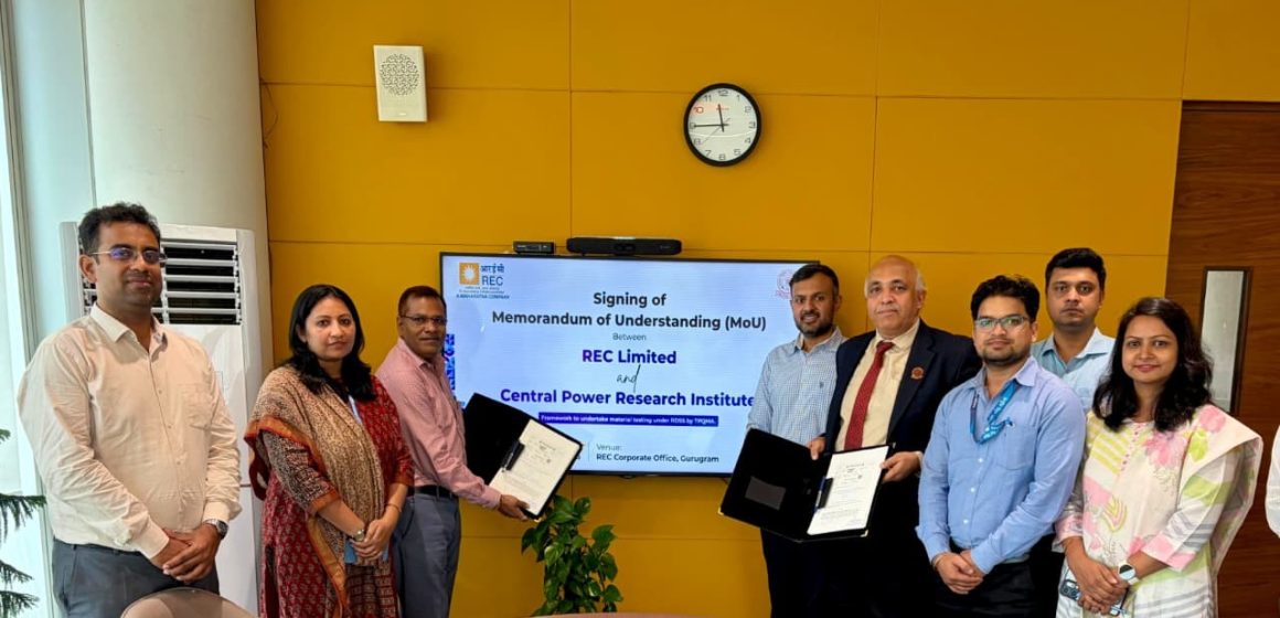 REC, CPRI Partner to Boost Quality Assurance under RDSS