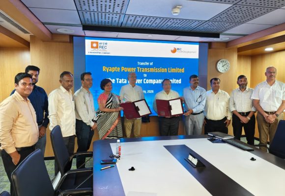 RECPDCL Hands Over Ryapte Transmission SPV to Tata Power