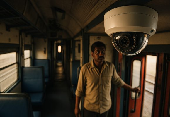 Railways to Begin Massive CCTV Rollout Across Trains to Boost Onboard Security