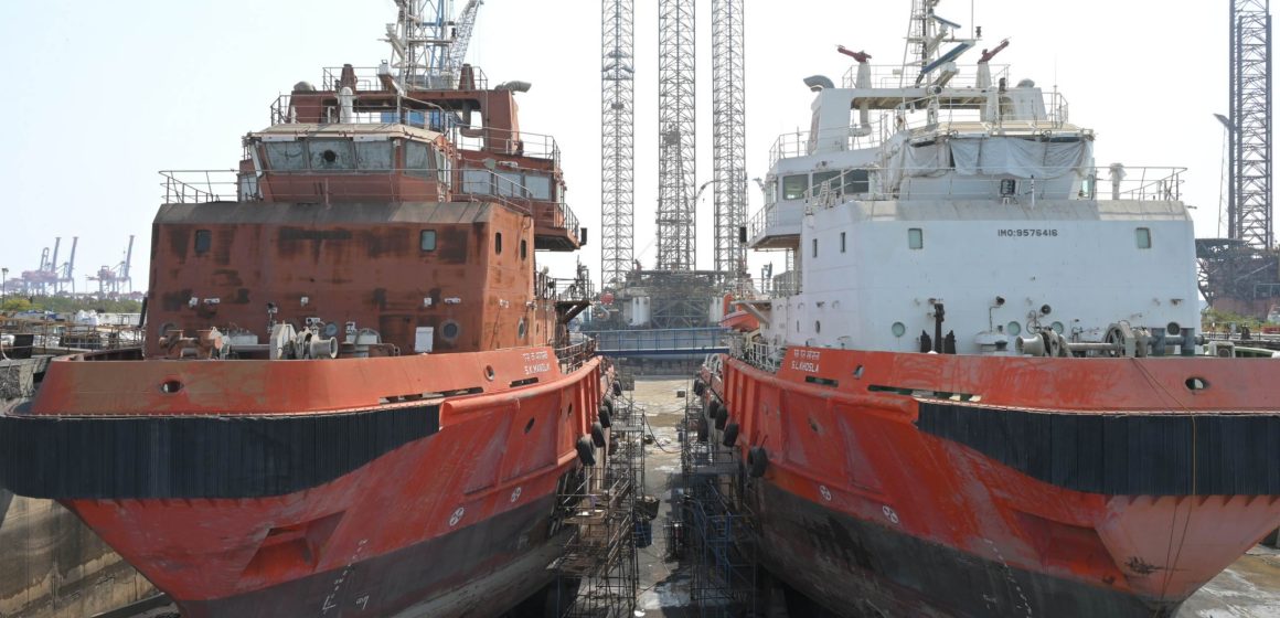 SDHI to Complete Five Offshore Support Vessels for San Maritime at Pipavav Shipyard