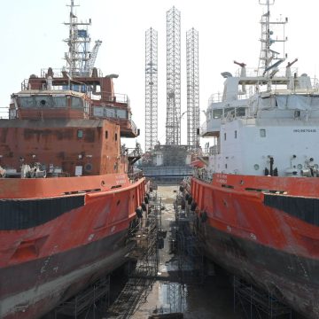 SDHI to Complete Five Offshore Support Vessels for San Maritime at Pipavav Shipyard