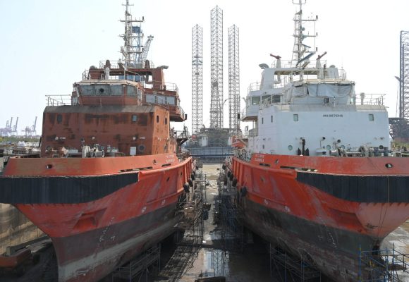 SDHI to Complete Five Offshore Support Vessels for San Maritime at Pipavav Shipyard