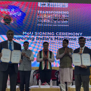 SDHI Signs ₹42.5 Billion Shipbuilding Pact with GMB, Partners with SMFCL to Advance Maritime India Vision