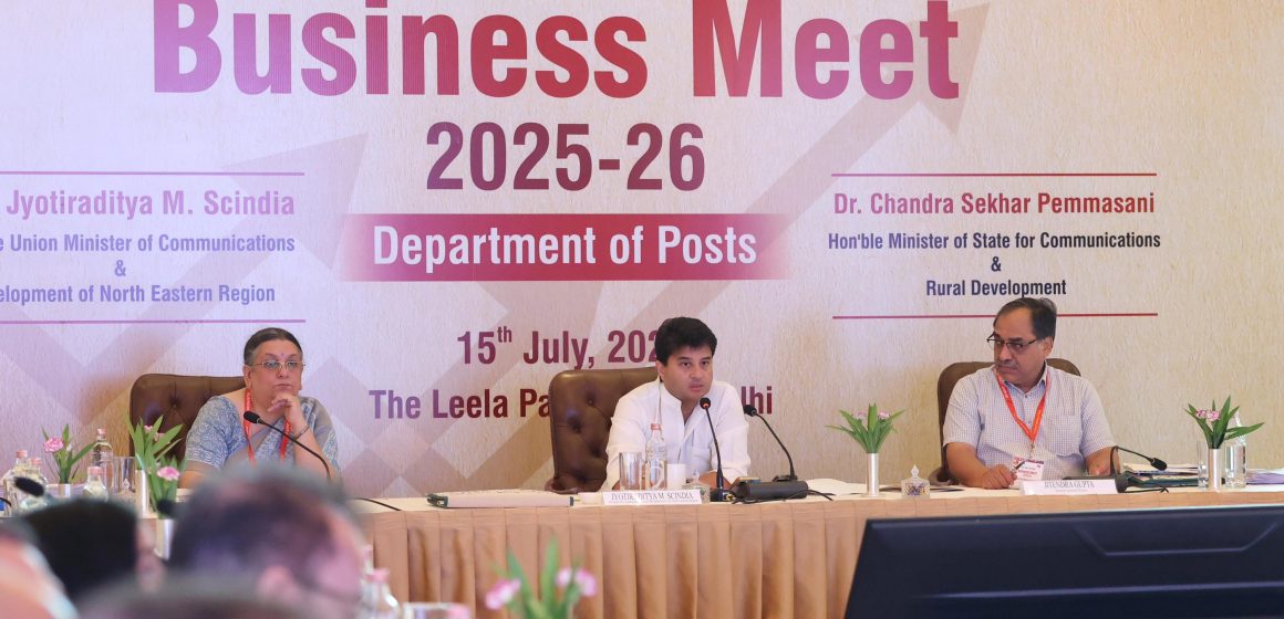 India Post to Grow Revenue by 30% in FY26 under Scindia’s Vision for Performance-Driven Public Service