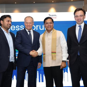 Sonowal Urges Polish Firms to Build and Invest in India as Strategic Ties Deepen