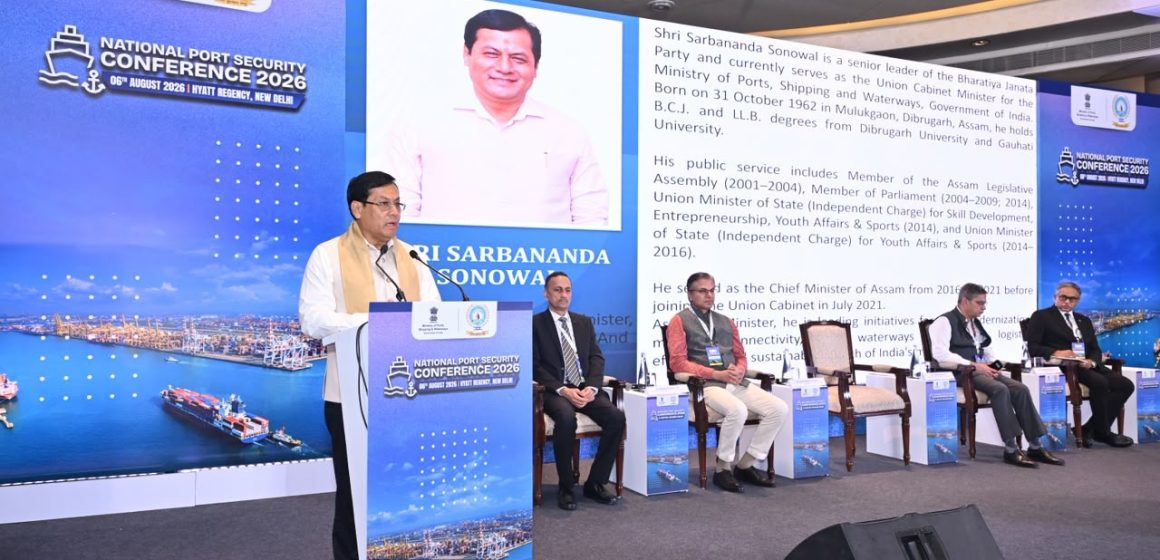 Sonowal Calls for Technology‑Led Maritime Security as India’s Port Network Grows