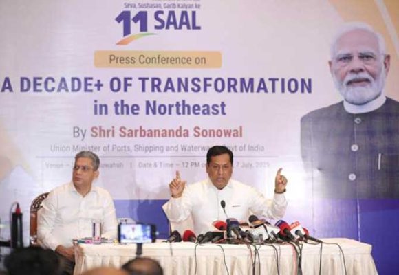 ₹50 Billion Boost for Northeast Waterways; Kaladan Project to be Operational by 2027: Sonowal
