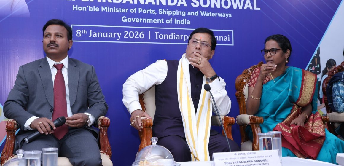 Centre’s ₹2.35 Billion Port Push in Tamil Nadu, Sonowal Flags Maritime-Led Growth