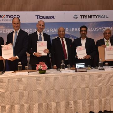 Texmaco, Touax, TrinityRail JV to Invest âč18 Billion in 100 Rakes to Boost Railcar Leasing Texmaco, Touax, TrinityRail JV to Invest âč18 Billion in 100 Rakes to Boost Railcar Leasing