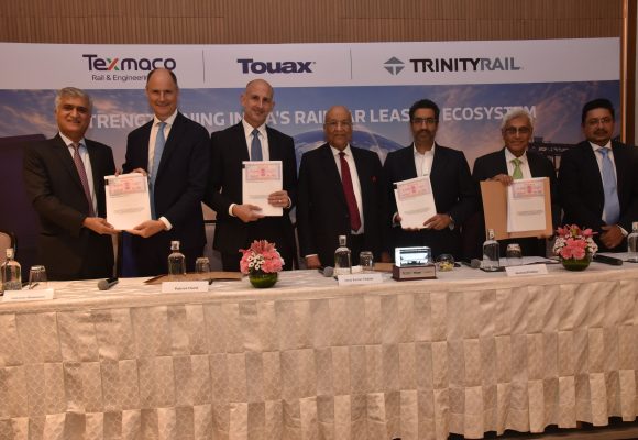 Texmaco, Touax, TrinityRail JV to Invest ₹18 Billion in 100 Rakes to Boost Railcar Leasing