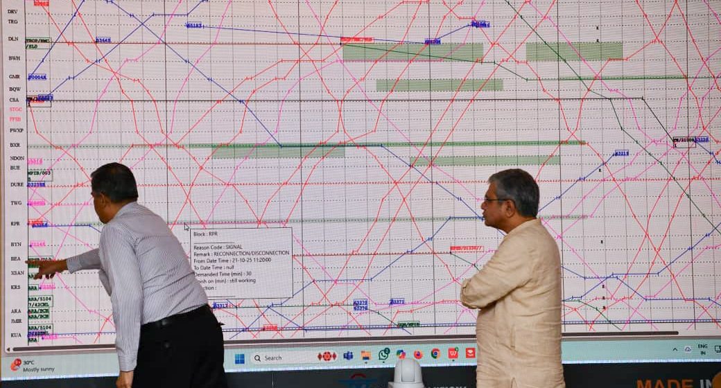 Vaishnaw Visits Delhi Station as Railways Set to Run Record 12,011 Festive Trains